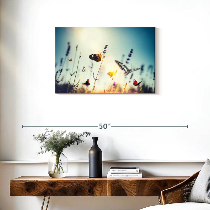 Brampt Butterfly Garden, 20" H x 30" W