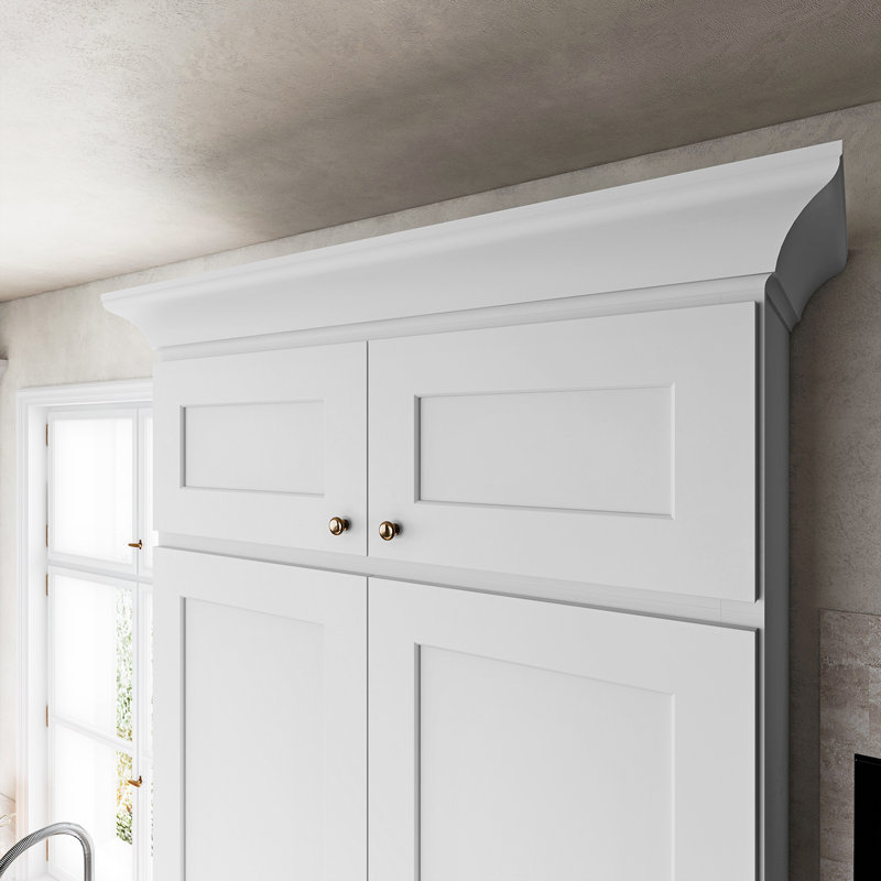 Armoire de cuisine en bois massif prête à assembler, H 12 po x l 36 po x P 12 po, White
