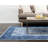 Godina Oriental Navy Blue Area Rug-870725877