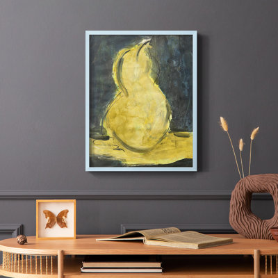 Reproduction encadrée Urban Pear II - bois massif