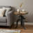 Neche Solid Wood Pedestal End Table-65735232-65735233