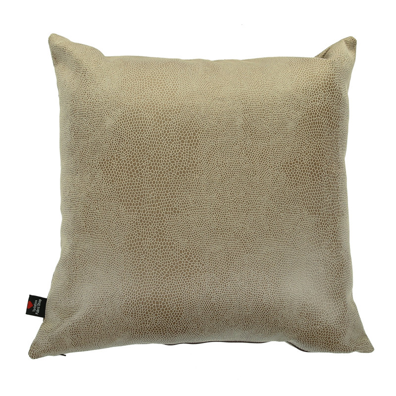 Cheer Animal Print Square Cushion, 43 x 43cm, Beige