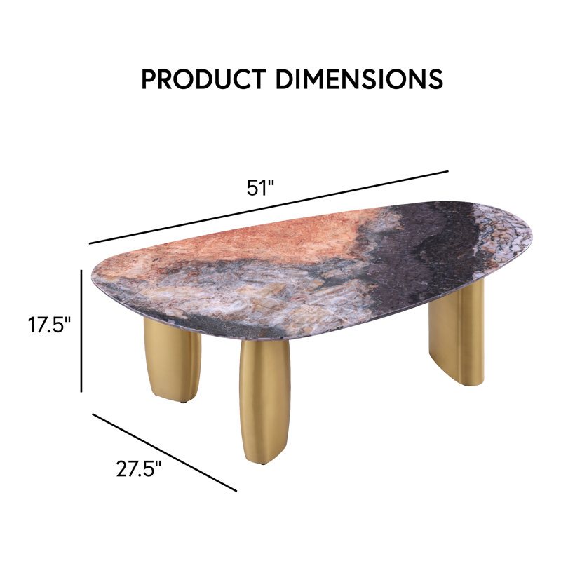 Rone Sintered Stone Coffee Table