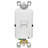 Leviton SmartlockPro 20 Amp 125 Volt Duplex Watthite GFCI Outlet 5-20R 1 Pack
