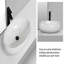 18.7'' X 14.3'' Modern Oval Bathroom Vessel Sink With Marble Look