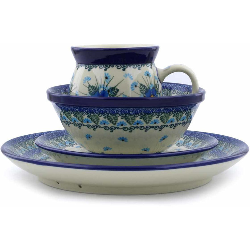 Piece Handmade Stoneware Dinnerware Set