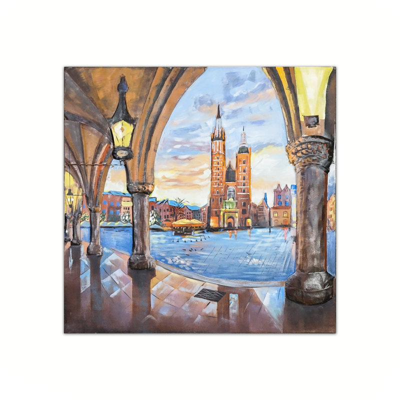 Platt Cracow - No Frame Print on Metal