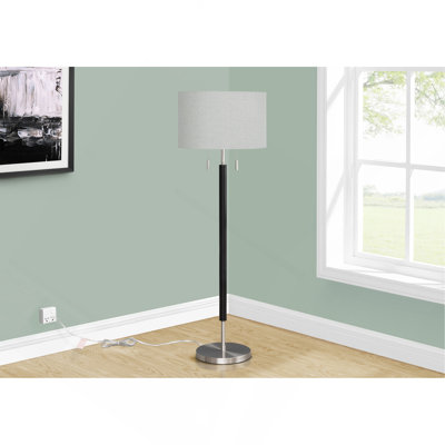 Lighting, Metal, Grey Shade, Contemporary