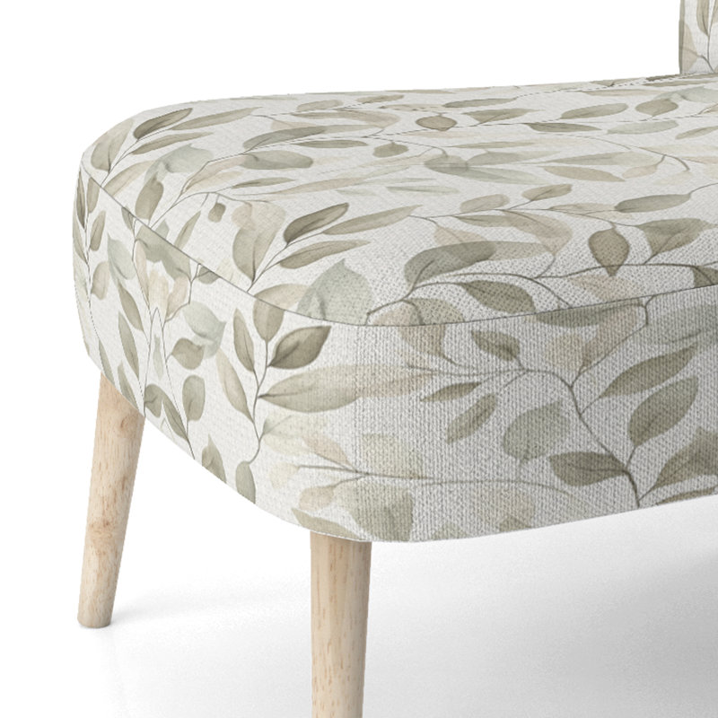 Chaise rembourrée Abstract - Chaise d'appoint Coastal, Chaise d'appoint sans accoudoirs
