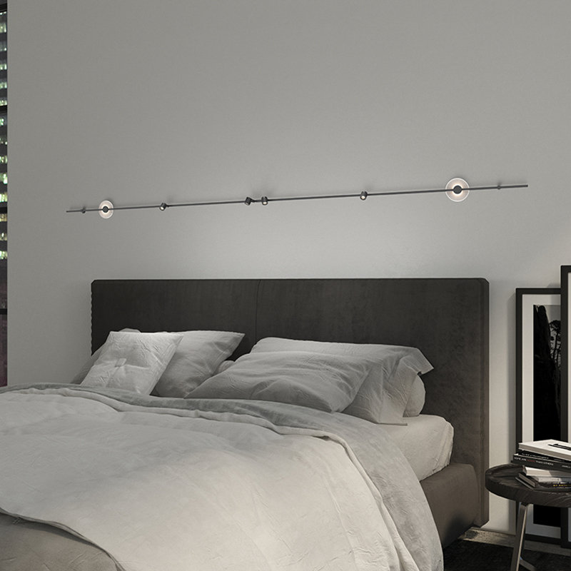 Suspenders Aluminum LED Armed Sconce