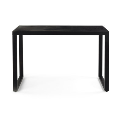 Modern Black Metal Table by Latitude Run
