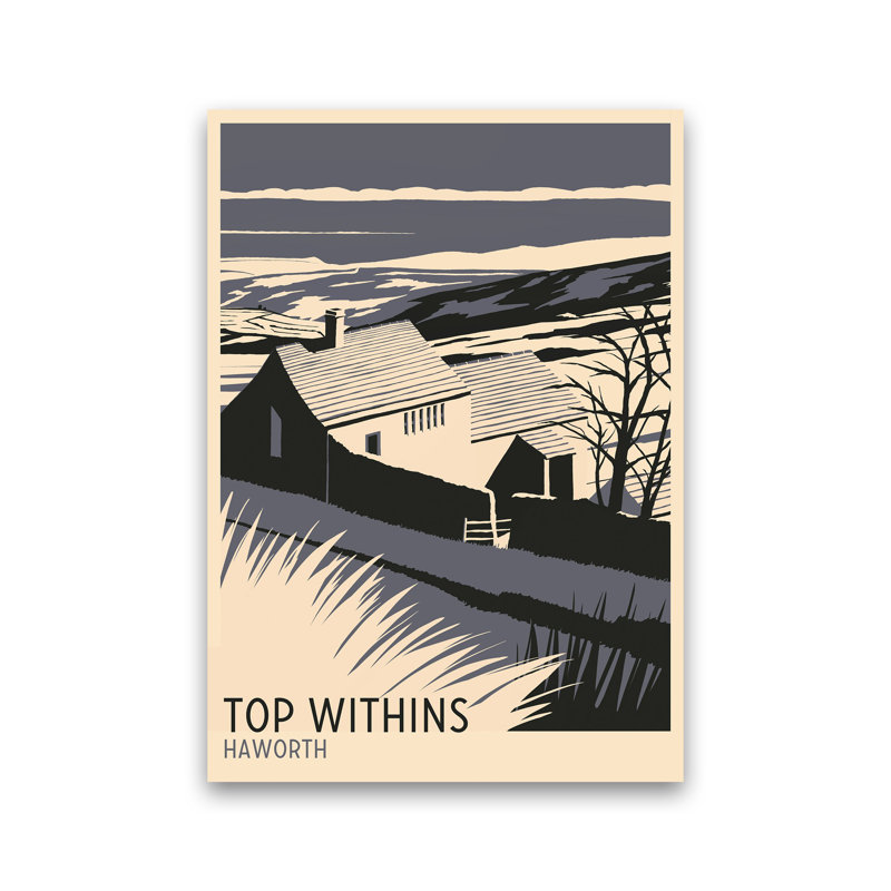 Top Withins Portrait by Richard O'Neill - Print, 30cm H x 21cm W x 1cm D, Unframed