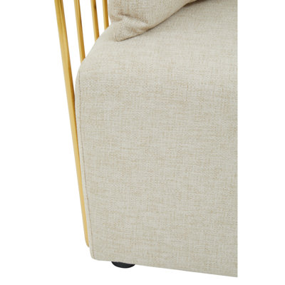 Lisabeth 2 Seater Cotton Blend Sofa