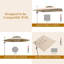 Socle de parasol autoportant en plastique Castellanos