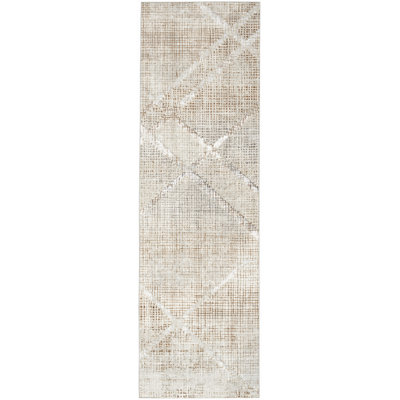 Douglass Abstract Grey/Mocha Area Rug