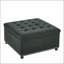 Repose-pieds capitonné classique avec garniture cloutée, parfait pour les petits espaces et la décoration intérieure, tabouret multifonctionnel et table basse-130838864