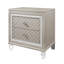 Table de chevet Cross Glam Champagne