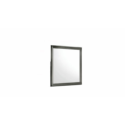 Miroir carré de style moderne avec cadre