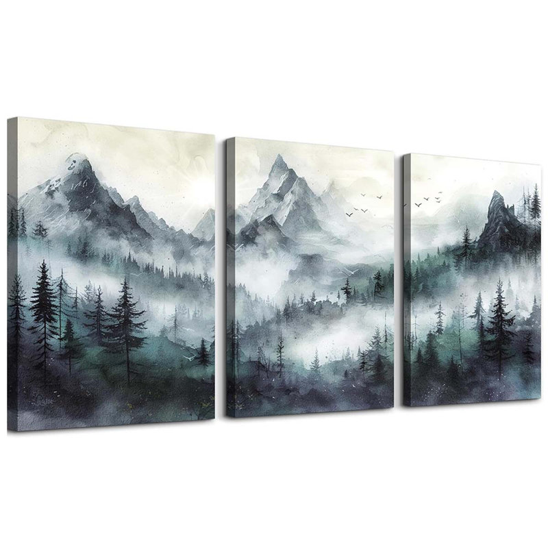 3 Piece Wrapped Canvas Print