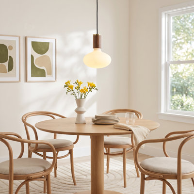Dimmable Solid Brass Single Light Pendant