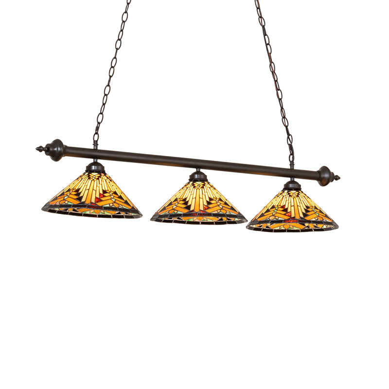 48" Long Nuevo 3 Light Pendant