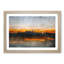 Sunrise over Los Angeles Skyline - Picture Frame Painting Print-56705832-56705835