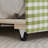 Daybed with Trundle Twin Size Sofa Bed No Box Spring Needed, with USB Port and Adorable Wave Shaped, Linen Fabric-129700438