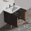 Meuble-lavabo de salle de bain avec lavabo