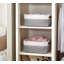Paniers de rangement en tissu avec poignées | Organisateurs de placard spacieux 22073-93884698