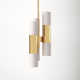 Otto 6 Light Metal Dimmable Cylinder Chandelier