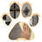 Dyako Dog Crate Furniture, Side End Table, Mordern Kennel, Wooden Heavy-duty Dog Cage, Dog House, Indoor End Table, Night Stand, w/Cushion and Wheels, Double-door, 3mm-5mm(dia) Iron Fence-394595144-340461266