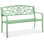Banc de jardin en acier pour l'extérieur