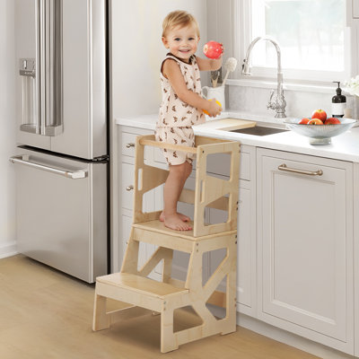 Step Stools for Kids, Safe Toddler Tower, Toddler Stool for Kitchen/Counter Learning/Sink