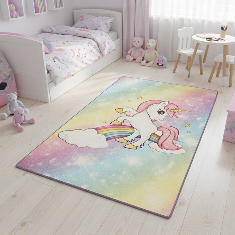 Tapis rectangulaire Unicorn, 55,12 po x 74,80 po
