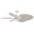 Lucci Air Lusten 52in 5-Blades DC Indoor/Outdoor Ceiling Fan with Remote Control and Light-67499684