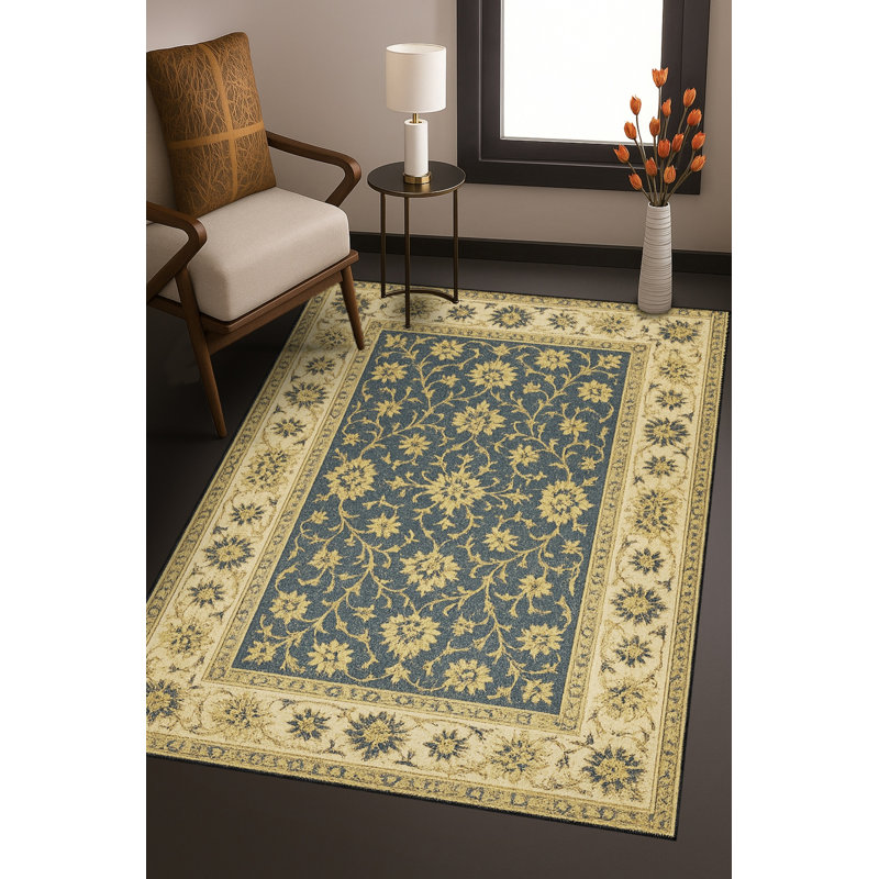 Tapis tissé crème à motif géométrique lavable Mosso, 2'6" x 9'10"