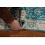 Tapis oriental géométrique Oushak 2x4