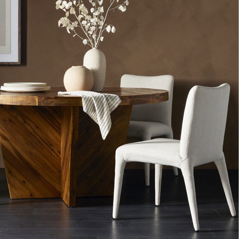 Monza Upholstered Dining Chair, Heritage Graphite