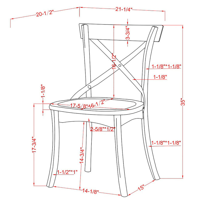 Stathelle Wood 5-Piece Dining Table Set