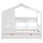 Lit simple avec 2 tiroirs et tablette de rangement-1126526144