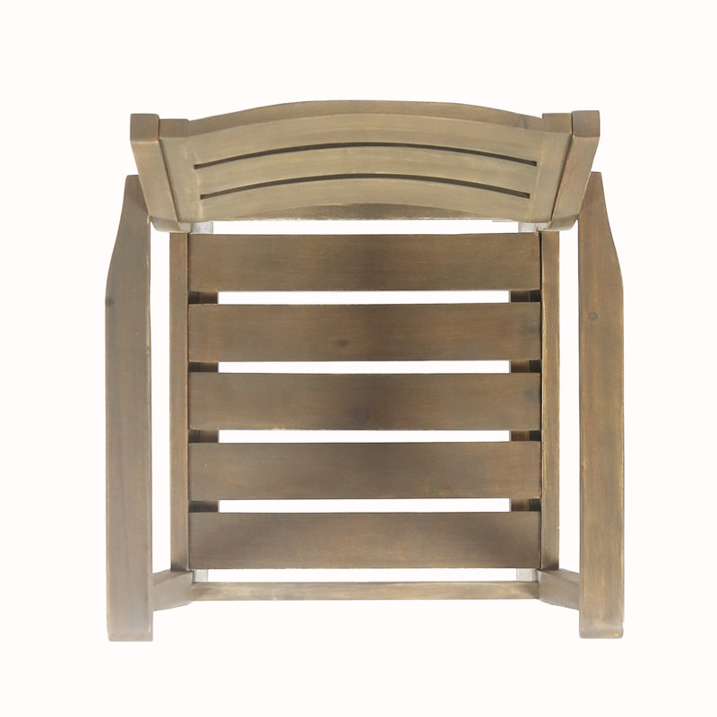 Patio Chair Armchair Set of 2, Grey