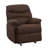 Chocolate Microfiber Motion Recliner