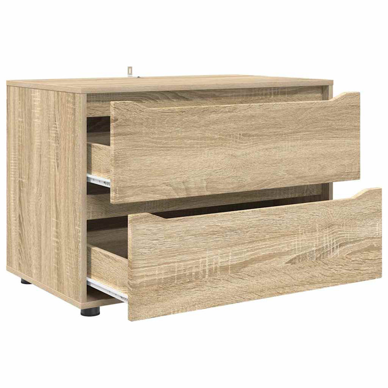 80cm W Chest of Drawers, Sonoma Oak