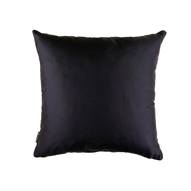 Ardmore Pillow, Black, 16" x 16"