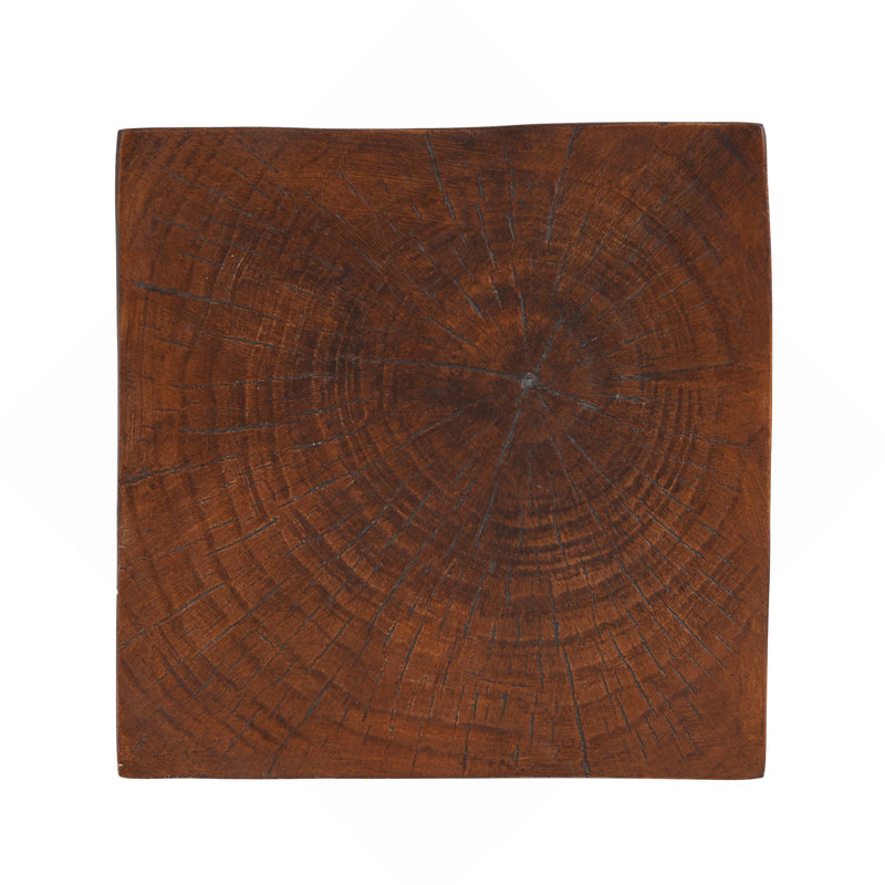 Side Table,dark Brown Color, Dark Brown