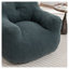 Fauteuil poire en tissu Teddy