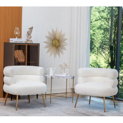 Demetrius Upholstered Barrel Chair