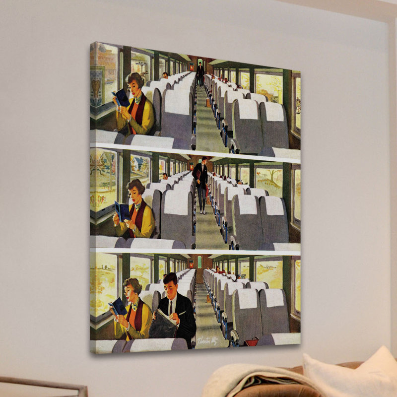 "Commuter Pickup" par Thornton Utz, reproduction sur toile tendue, H 48 po x l 40 po
