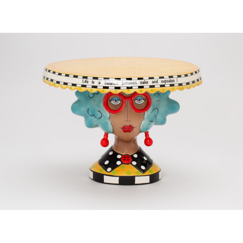 Imena Ceramic Cake Stand