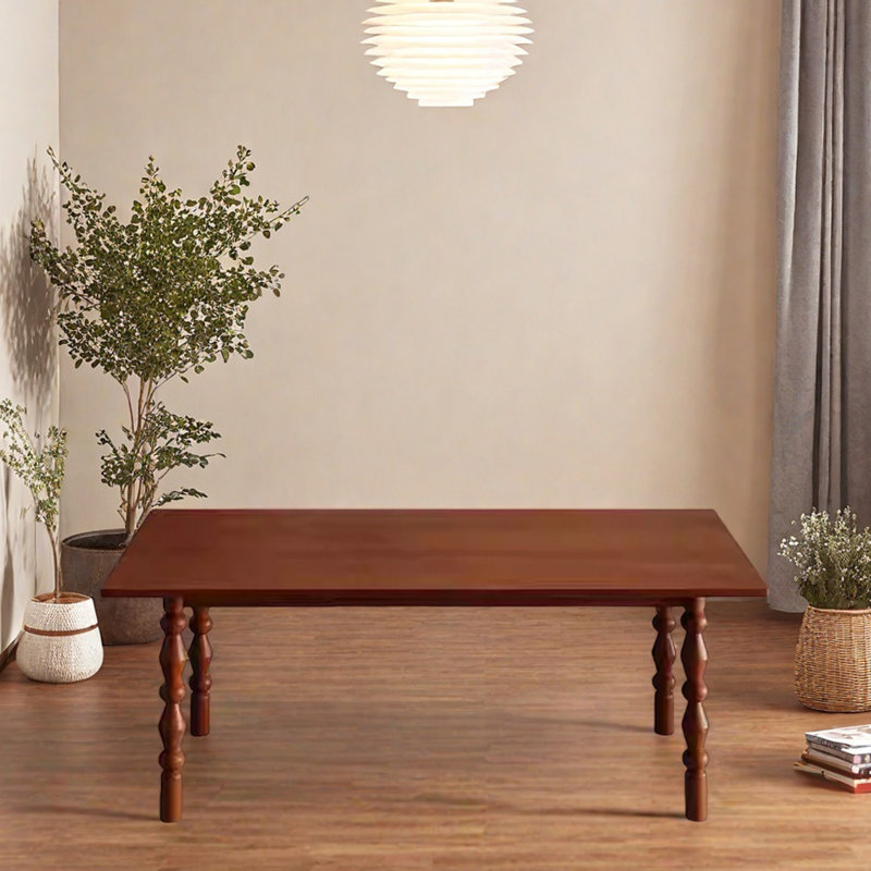 Table de salle à manger Vintage, H 29,52 po x L 62,99 po x l 31,49 po